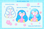 Procreate Brushes, Penguin Stamps, a Brush Add-On by InkPrintsTattoo (Thumbnail 9 of 11)