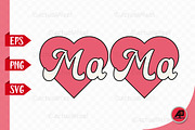 MAMA MOM Design Bundle SVG PNG, an Illustration by Actual Pixel (Thumbnail 11 of 12)