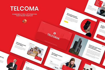 Telcoma - Communication Powerpoint