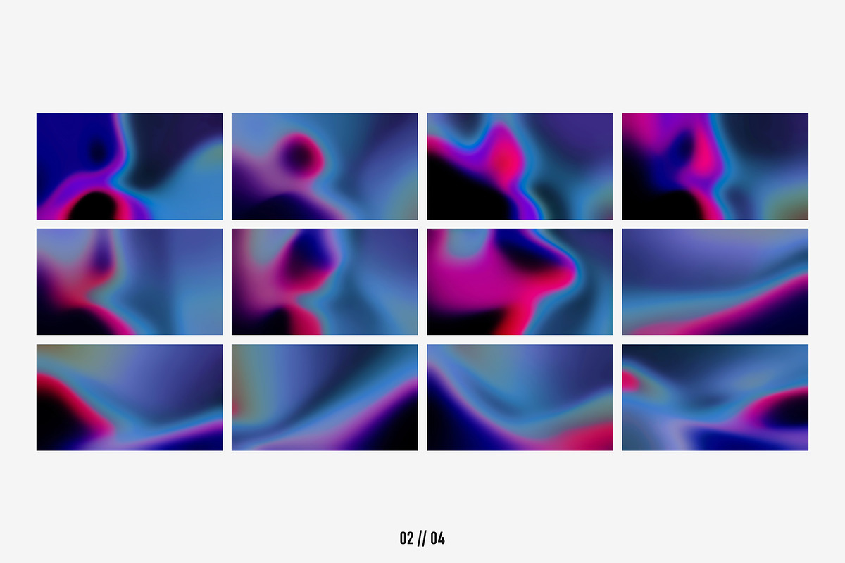 32 Cyan Black Gradient Texture, a Texture Graphic by B/B STUDIO (Photo 5 of 7)