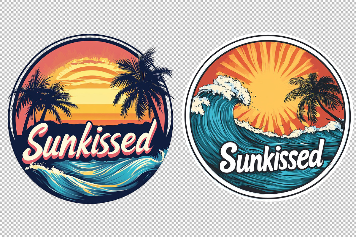 Retro Summer Sunkissed PNG, an Illustration by Sublimation Artist (Photo 2 of 6)