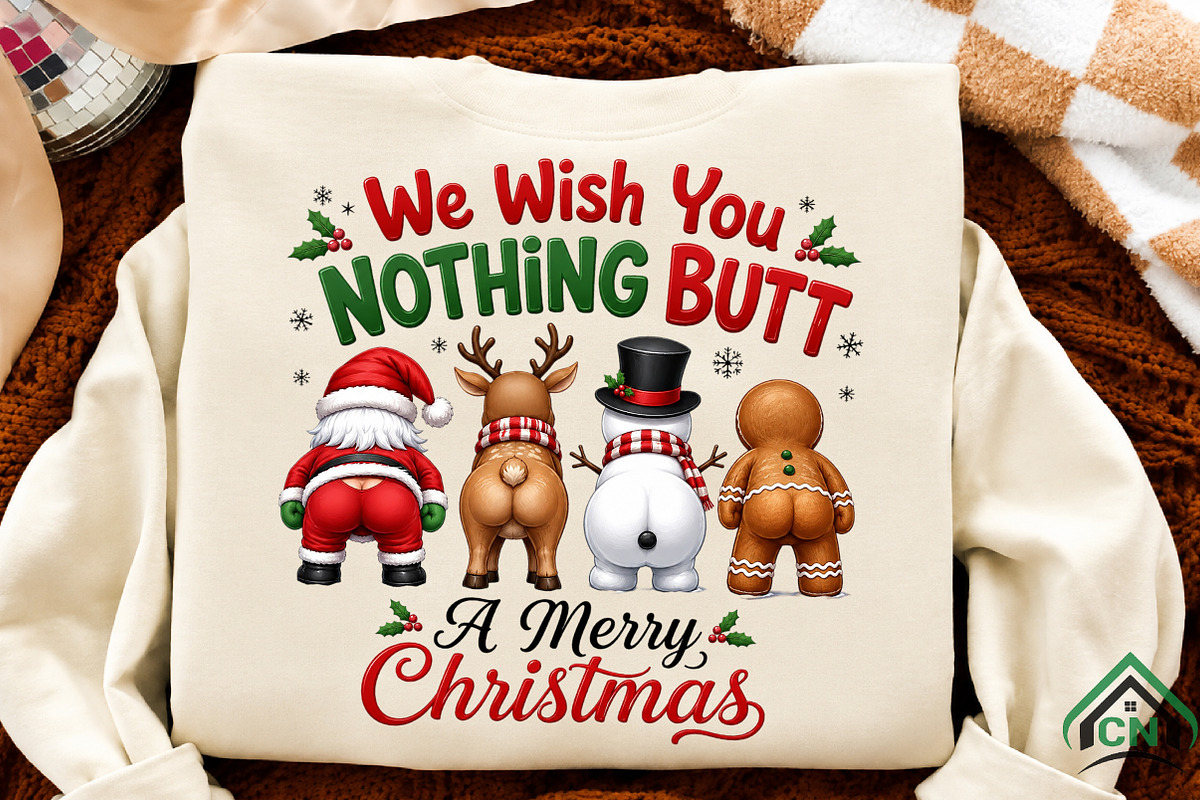 We Wish You Nothing But PNG, a Seasonal Illustration by Craft Nest (Photo 2 of 6)