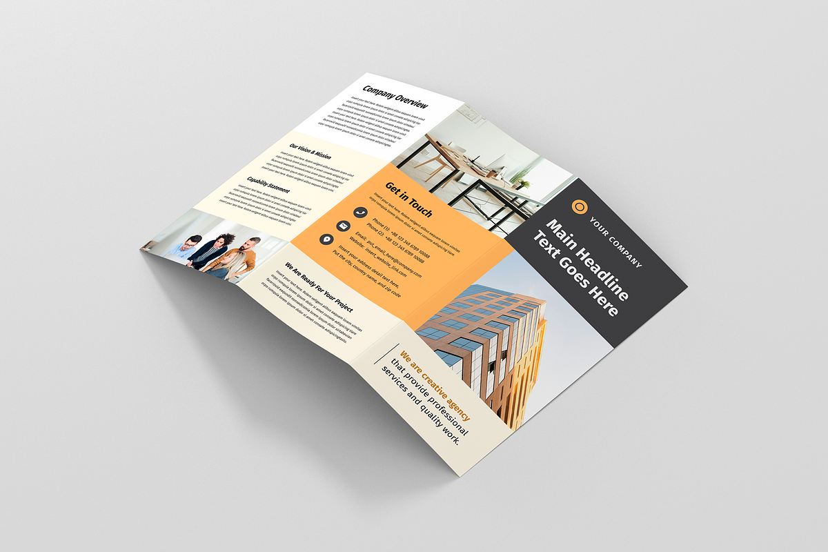 Trifold Brochure | Canva, Word, Indd, a Brochure Template by Leaflove (Photo 2 of 5)