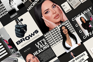 Microblading Instagram Templates