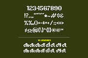 MunkyTypie - Modern Sans Serif Font, a Serif Font by Sanskertype Studio (Thumbnail 6 of 9)