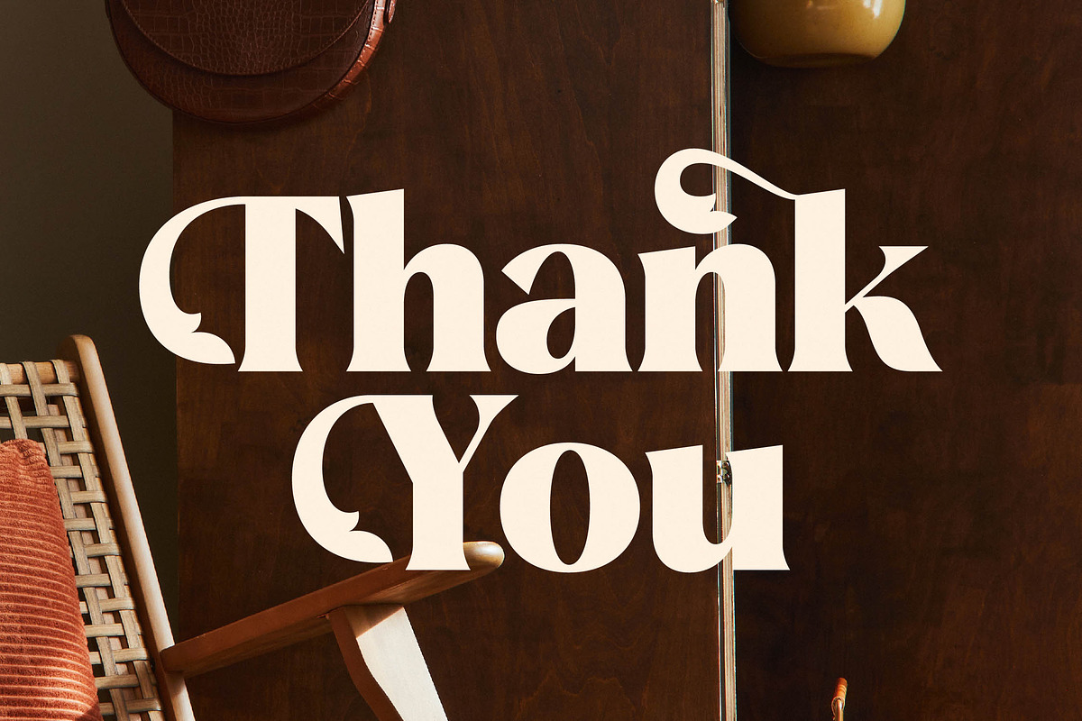 Beatnik Garden Decorative Serif, a Serif Font by Letterena Studios (Photo 15 of 15)