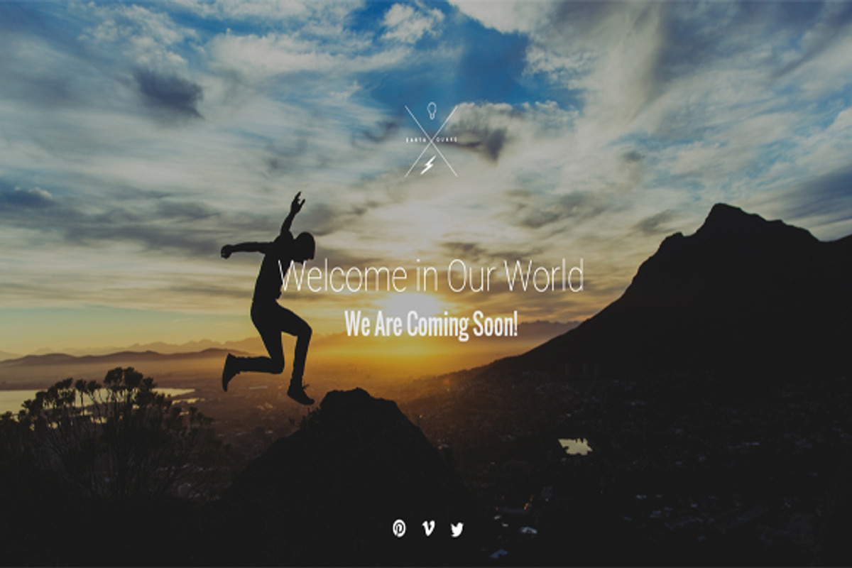 Adventure Coming Soon HTML Template, a Websites & App Template by earthquake (Photo 2 of 4)