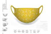 Face Mask Mockup, a Mask Mockup by akropol (Thumbnail 8 of 12)