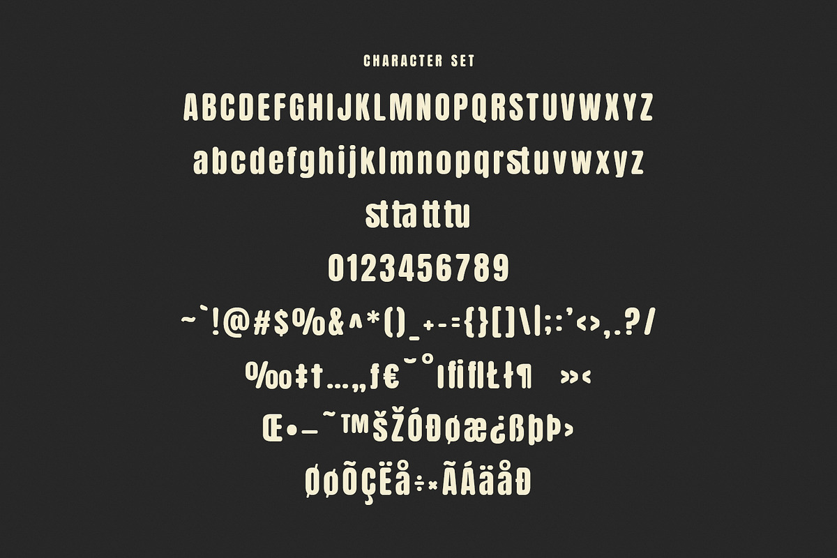 Cardift Rounded Display Font, a Sans Serif Font by Maulana Creative (Photo 5 of 6)