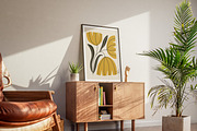 Abstract Botanical Gallery Wall Set, a Background Graphic by C Design Studio (Thumbnail 9 of 21)