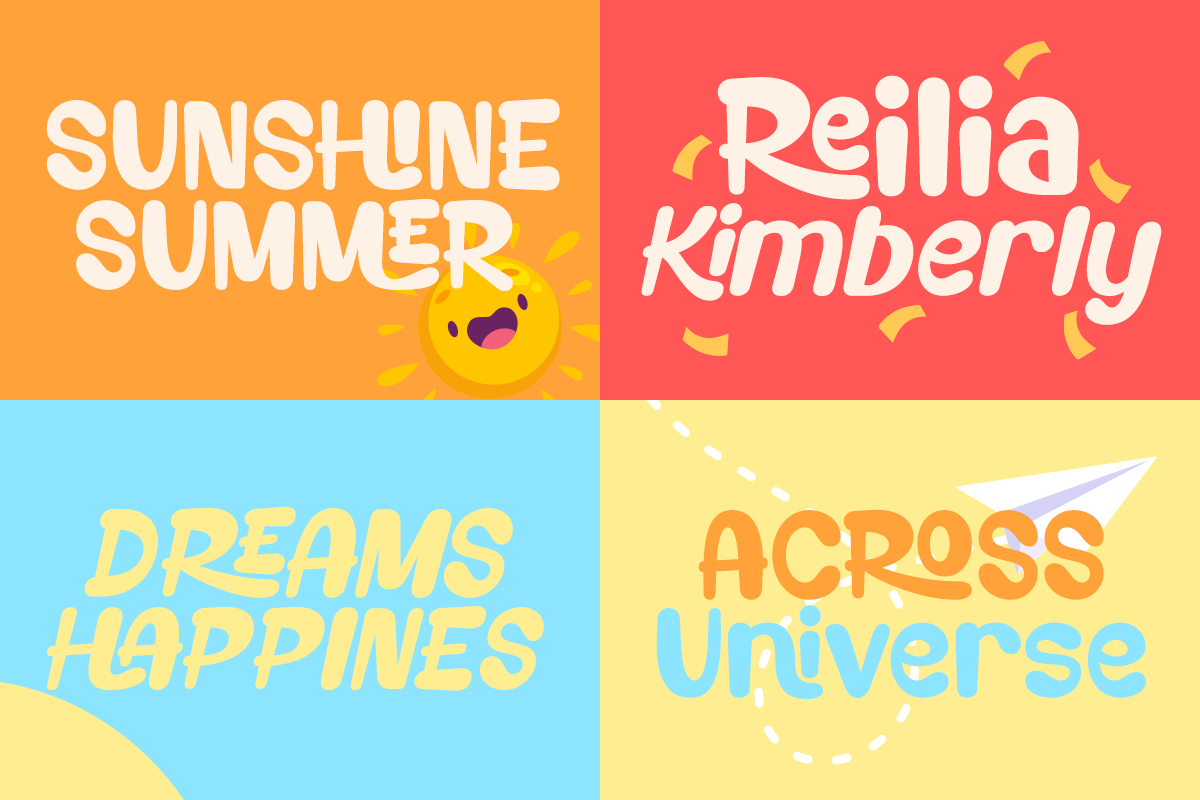 Walkside - Playful Childish Font, a Sans Serif Font by RagamKata (Photo 4 of 10)