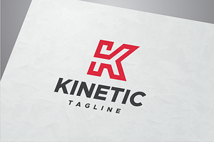 Kinetic - Letter K Logo