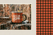 Christmas Plaid Patterns, a Pattern Graphic by PATTERNS etc. (Thumbnail 3 of 16)