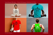 Sporty Apparel Mockups, a Shirt Mockup by OSORIOartist (Thumbnail 3 of 4)