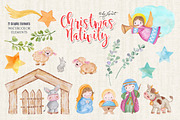 Christmas Nativity, an Animal Illustration by helloPAPER (Thumbnail 2 of 2)