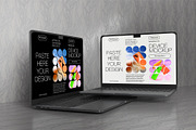 Laptop Mockups, a Wearable Device Mockup by Mockupnine (Thumbnail 4 of 5)