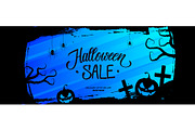 Halloween Sale Graphics Set, a Seasonal Illustration by Finevector (Thumbnail 3 of 5)