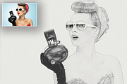 BUNDLE! 6 in 1 Sketch Action-80% OFF, an Action Add-On by Vatdesign (Thumbnail 15 of 15)