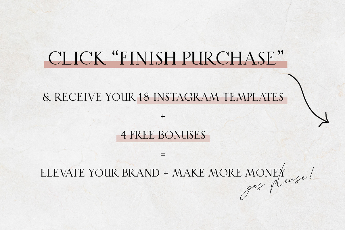 18 Instagram Templates for Creatives, a Social Media Template by CreativeMavenCo. (Photo 7 of 8)