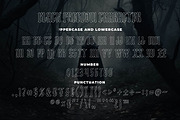 Black Freedom a Blackletter Font, a Blackletter Font by Blankids Studio (Thumbnail 8 of 9)