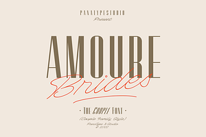 Amoure Brides Couple Font