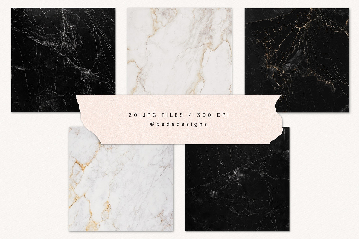 Elegant Stone Marble Backgrounds, a Texture Graphic by PeDe Designs (Photo 2 of 5)