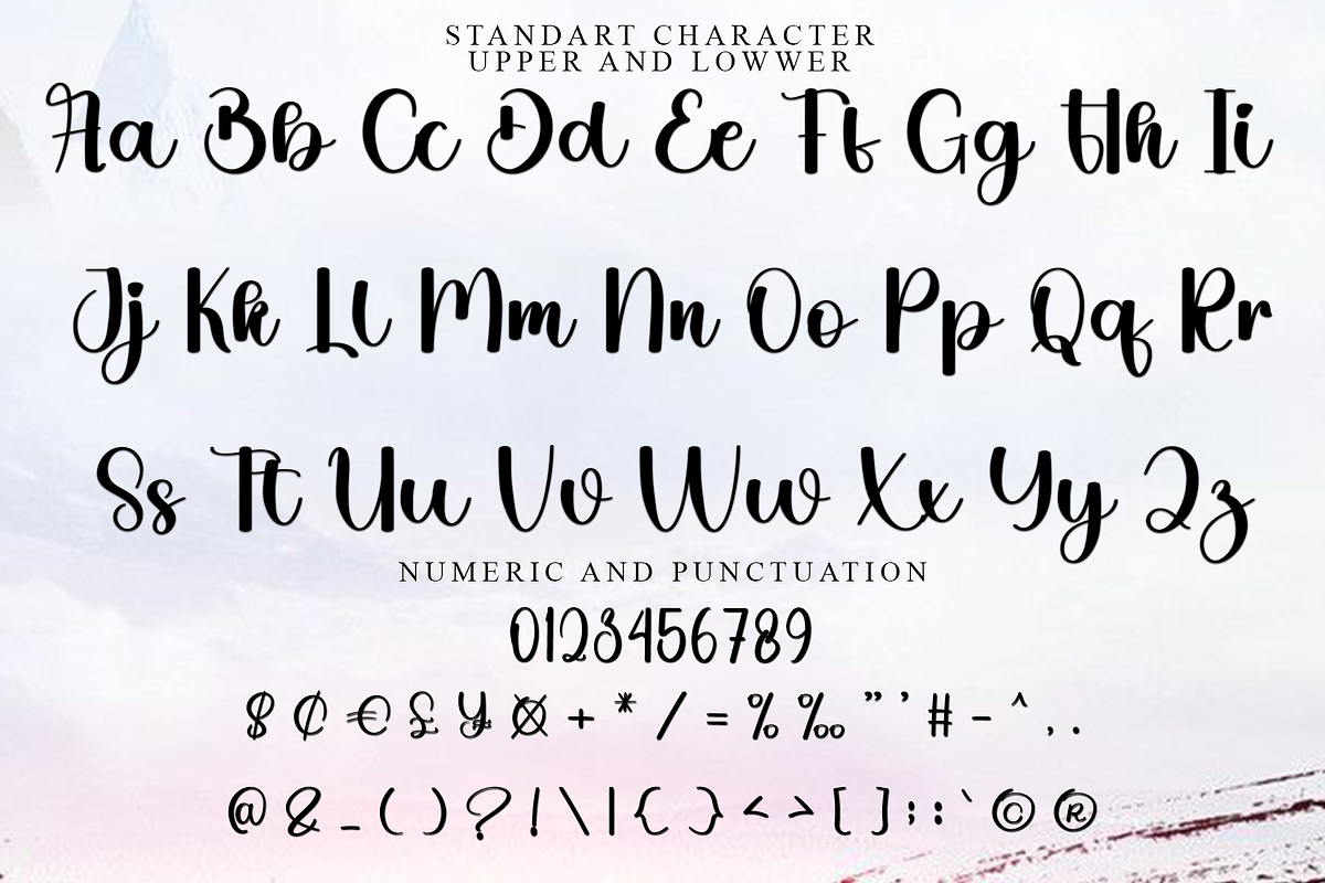 Beauty Drawing, a Handwritten Font by FreshTypeINK (Photo 3 of 6)