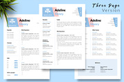 Nurse CV Bundle / Resume - Adeline, a Resume Template by Templates Design Co. (Thumbnail 4 of 17)