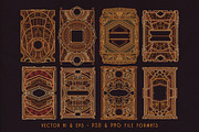 SALE Art Deco Toolkit, a Background Graphic by Cruzine (Thumbnail 64 of 111)