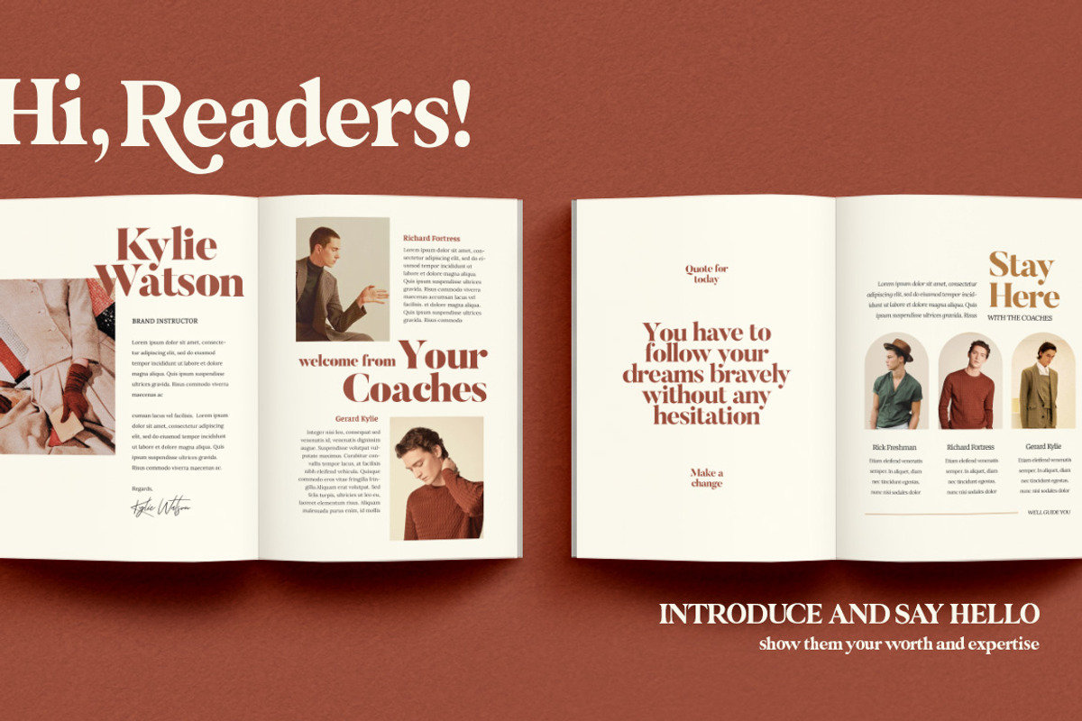 SALE Workbook Creator for Coach, a Magazine Template by Eviory (Photo 7 of 34)