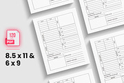 Aircraft Mechanic Logbook KDP, a Print Template by bossdesigner (Thumbnail 2 of 3)