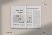 Minimalist Magazine Mockup, a Magazine Template by My Code Std (Thumbnail 4 of 7)