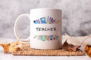 Back to School Watercolor Frames Set, an Object Graphic by SvetaArtStore (Thumbnail 4 of 7)