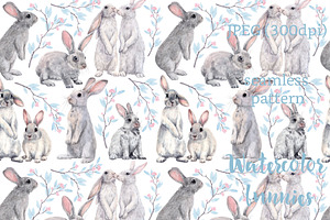 Easter Bunnies Pattern