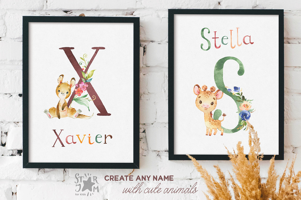 Cute Letters Collection, an Illustration by StarJam (Photo 6 of 7)