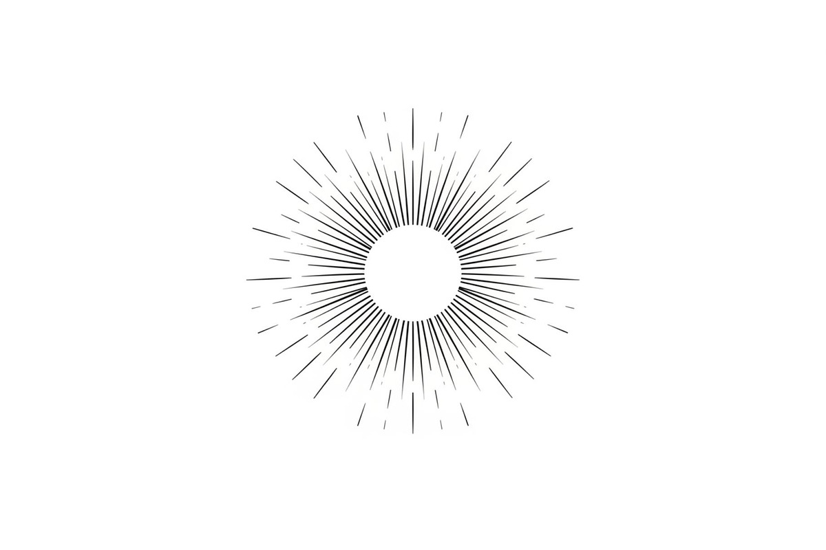 Sunburst Rays Vector Bundle Bundle, an Illustration by yasushie (Photo 15 of 31)