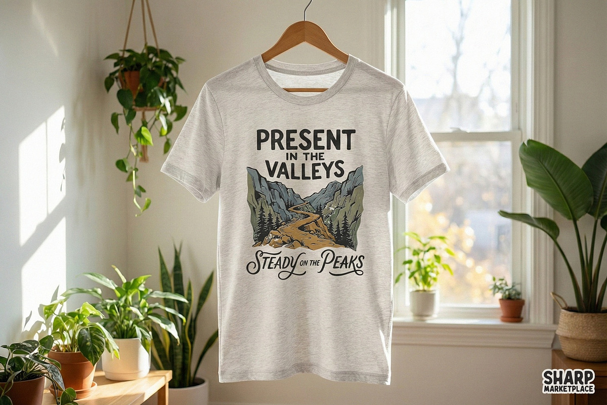 Present In The Valleys Steady On, an Illustration by SharpMarketplace (Photo 4 of 4)