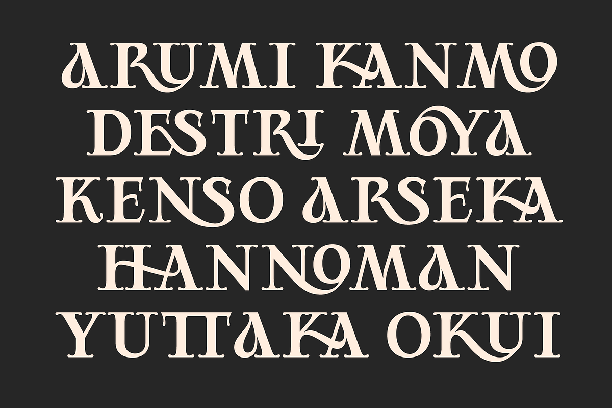 Rollions - Display Serif Font, a Serif Font by Zarma Type (Photo 5 of 12)