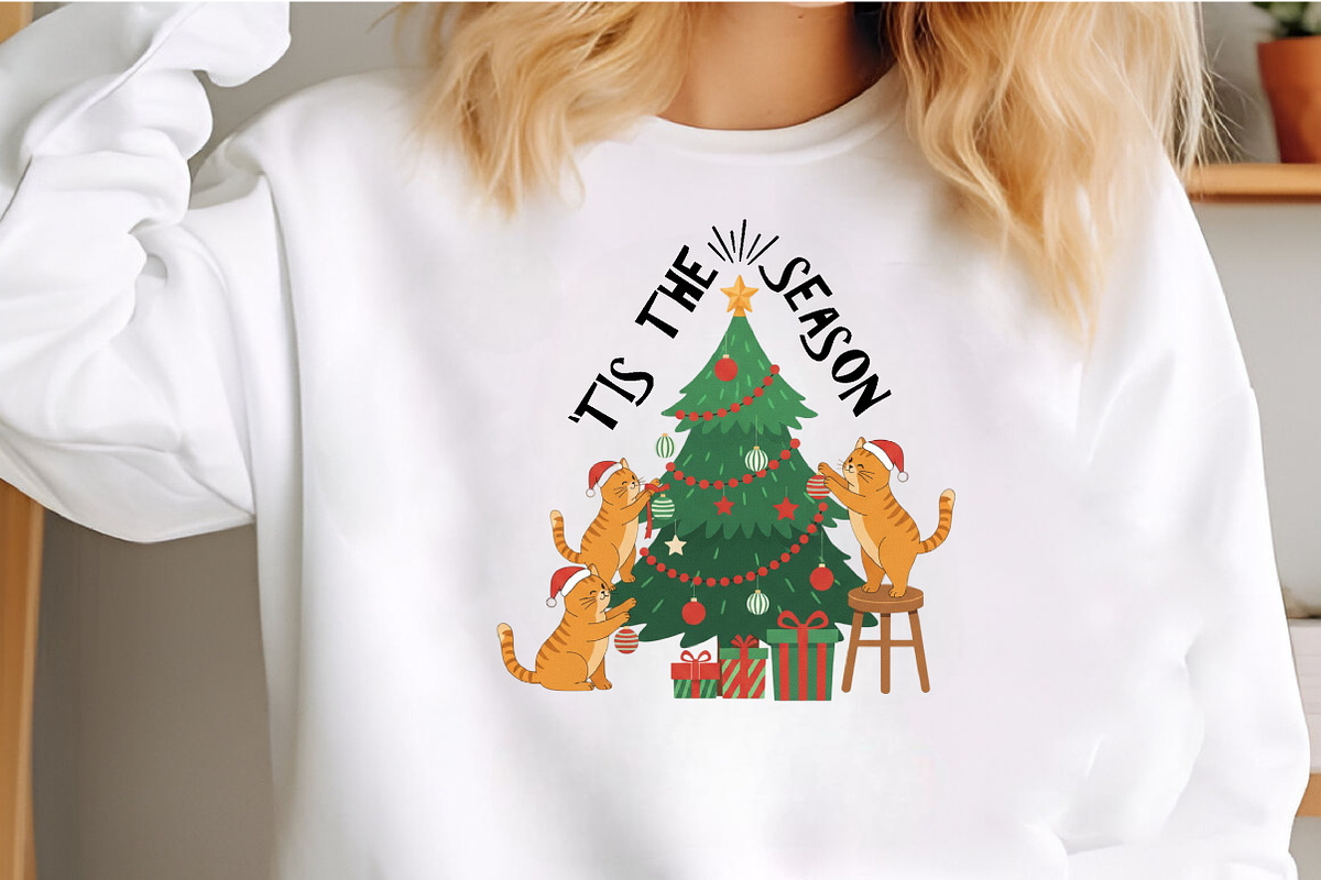 Retro Christmas Kids PNG, an Illustration by Craft Nest (Photo 4 of 6)
