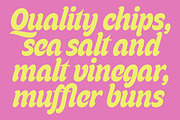Saveloy, a Handwritten Font by Simon Walker (Thumbnail 6 of 8)
