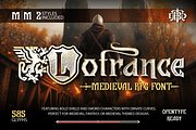 Lotrance, a Serif Font by Burntilldead (Thumbnail 1 of 12)