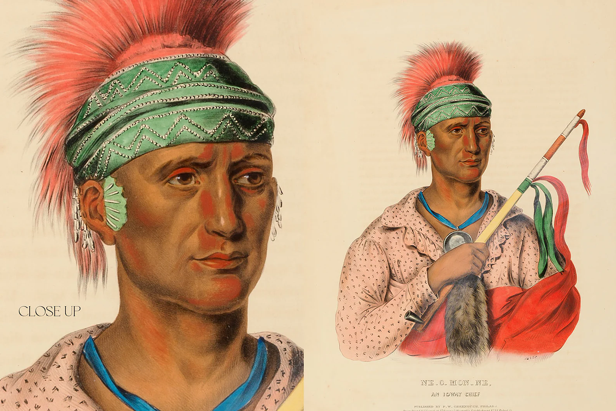 History of the Indian Tribes, a Person Illustration by Digital Museum (Photo 10 of 10)