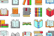 Books and reading education icon set, an Object Graphic by pikepicture (Thumbnail 3 of 3)