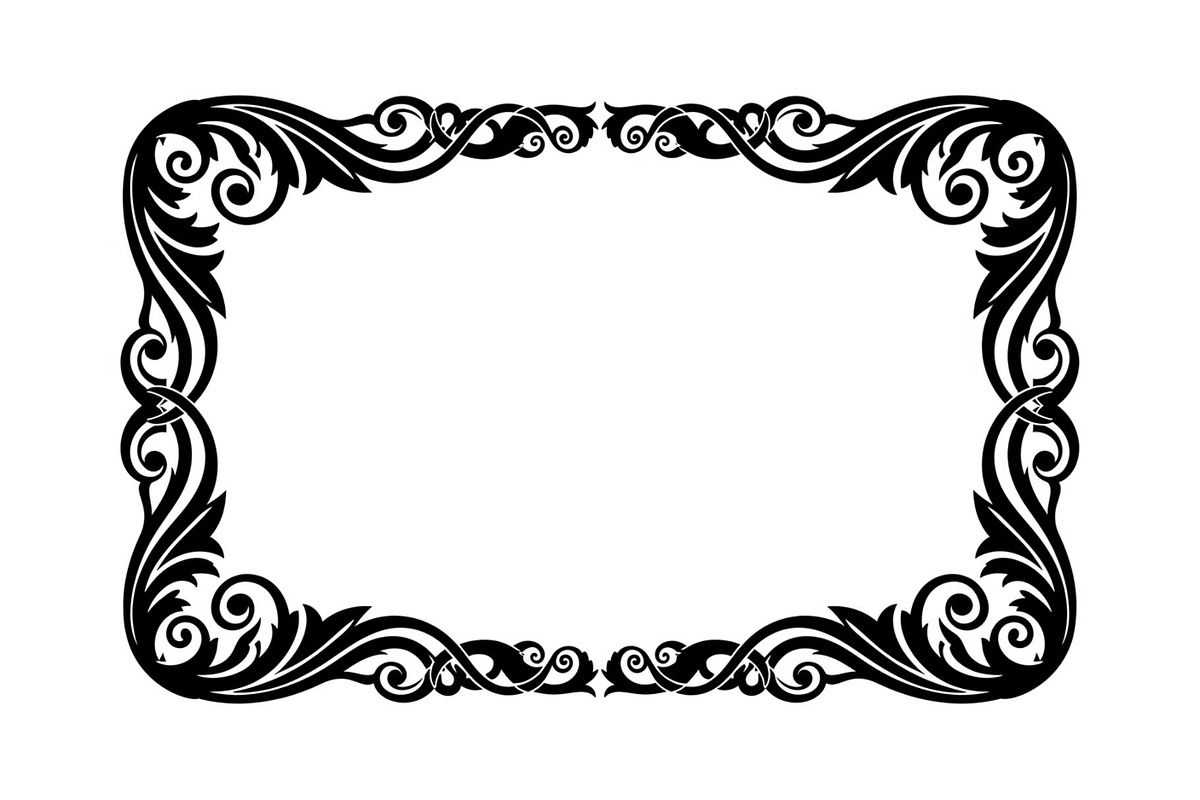 Vintage Scroll Corner Frame Bundle, an Illustration by Gfx_Store (Photo 27 of 48)