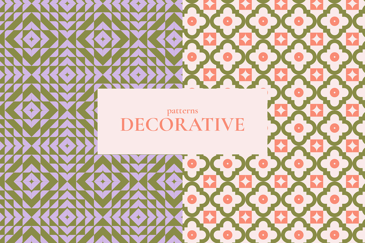 Seamless Geometric Patterns, a Pattern Graphic by Léo Alexandre (Photo 14 of 22)