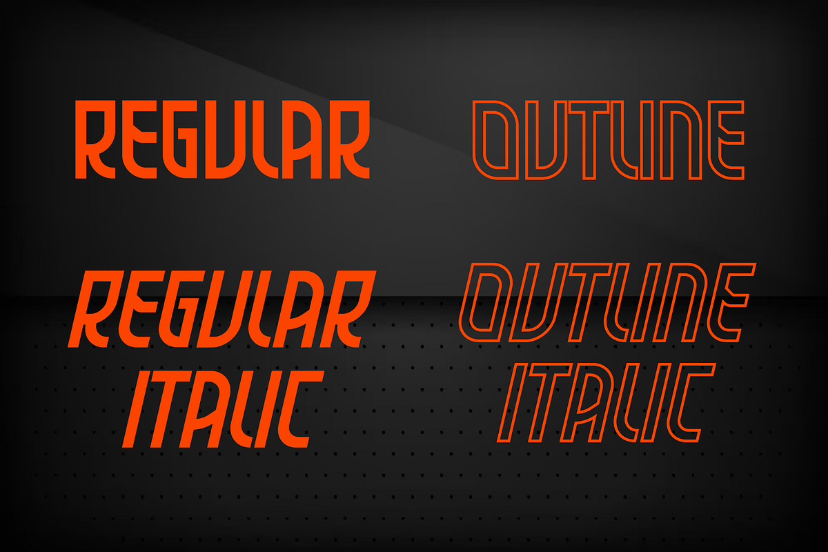 Royagna Display - 4 Fonts (40% OFF ), a Sans Serif Font by Randi Irvan | Rvandtype (Photo 10 of 11)
