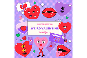 Strange Groovy Valentines Day