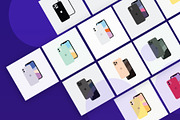 Minimal Flat iPhone 11 Vector Set, an Illustration by 80.design (Thumbnail 2 of 6)