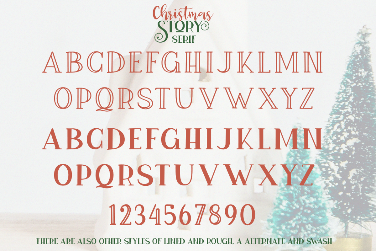 Christmas Story, a Script Font by Larin Type Co. (Photo 11 of 11)