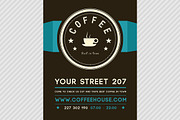 Coffee House Flyer PSD Template, a Flyer Template by M K GRAPHICS (Thumbnail 2 of 3)
